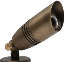 Load image into Gallery viewer, LED Spot Light 105 Solid Brass Metal Wall Light 7W MR16 LED Bulb - Landscape Light Security Lighting for Beautiful Bright Long Lasting Home Garden Patio Deck Pool Lighting