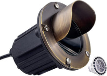 Load image into Gallery viewer, LED Spot Lights Outdoor Landscape Lighting Well Lights 174 - Solid Brass In Ground Light with 7W LED Bulb Security Landscape Lights for Bright Long Lasting Home Garden Patio Pool Area Deck Lighting