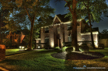 Load image into Gallery viewer, LED Spot Light 101 7W LED Landscape Light Water Resistant Brass Metal Spotlight Warm White Garden Lighting for Walls Trees Flags Security Outdoor Home Area with Spike Ground Stake and Bulb