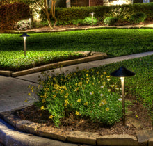 Load image into Gallery viewer, Pathway Lights 120 - LED Outdoor Lighting Landscape Lights (1, Wide Top 8-1/2")